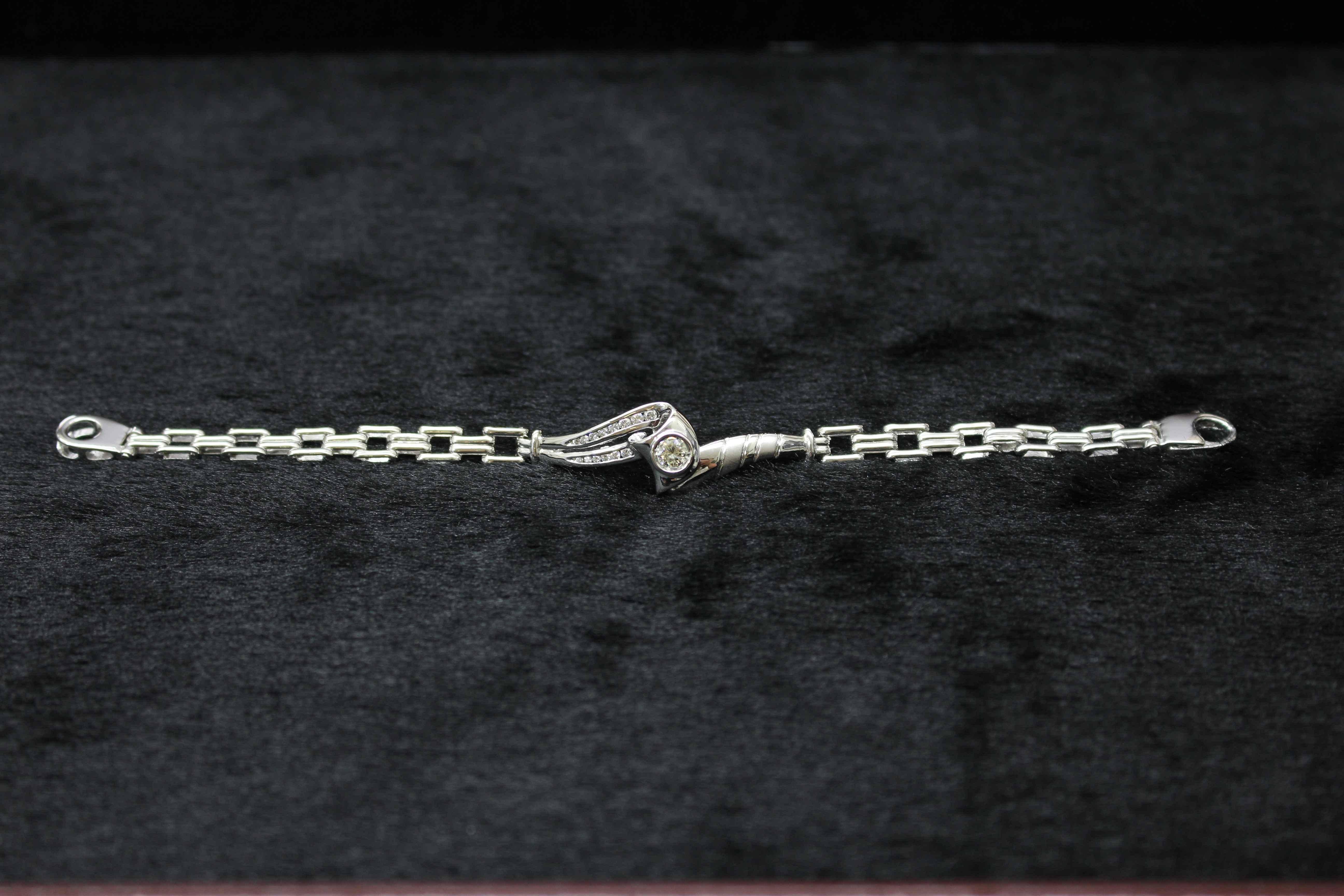 時髦淑女鑽石手鍊 0.22CT